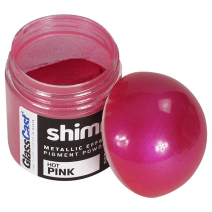 Hot Pink SHIMR Metallic Pigment Powder