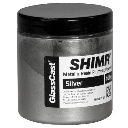 SHIMR Metallic Resin Pigment - Silver 100g