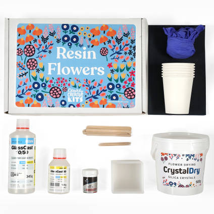 Resin Flowers Kit Contents