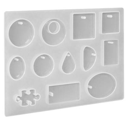 Silicone Jewellery Mould 12 Piece