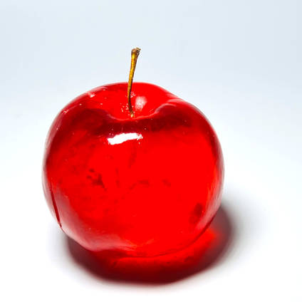 Red Resin Apple by MB Resin Art