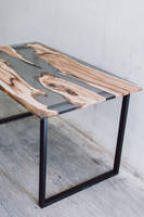 Apple Wood and Resin Table by Mindava Thumbnail