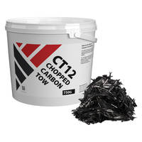 CT12 Carbon Fibre Chopped Tow Reinforcement (for Forged Carbon Fibre) 750g Thumbnail