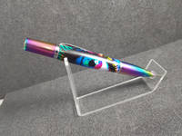 Colourful Turned Pen made using GlassCast 50 by Mr Resin Thumbnail
