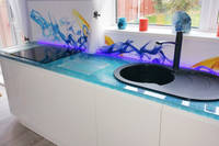 Deep Cast Kitchen Surfaces with Glitter Effect Thumbnail