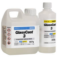 GlassCast 3 Clear Epoxy Coating Resin - 1kg Thumbnail