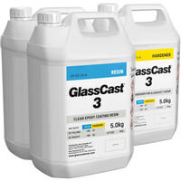 GlassCast 3 Clear Epoxy Coating Resin - 15kg Thumbnail