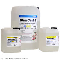 GlassCast 3 Clear Epoxy Coating Resin - 30kg Thumbnail