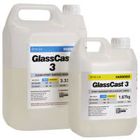 GlassCast 3 Clear Epoxy Coating Resin - 5kg Thumbnail