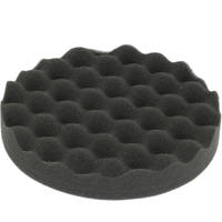 Soft Wavy Black Polishing Pad 150mm Thumbnail