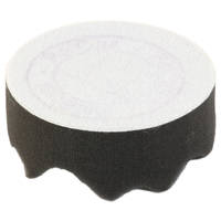 Soft Wavy Black Polishing Pad 80mm Reverse Side Thumbnail