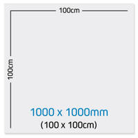 Polypropylene Sheet - 100 x 100cm Thumbnail