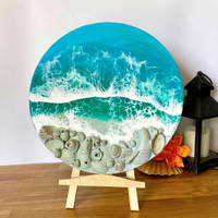 Ocean Resin Art Waves by Northern Smuggler Thumbnail