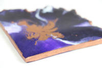 Purple Agate Resin Coaster by Luna Art Resin Thumbnail