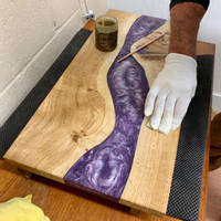 Purple Resin River Coffee table by Cannon and James Thumbnail