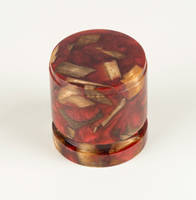 Red Resin and Wooden Door Knob by Studio Number 10 Thumbnail